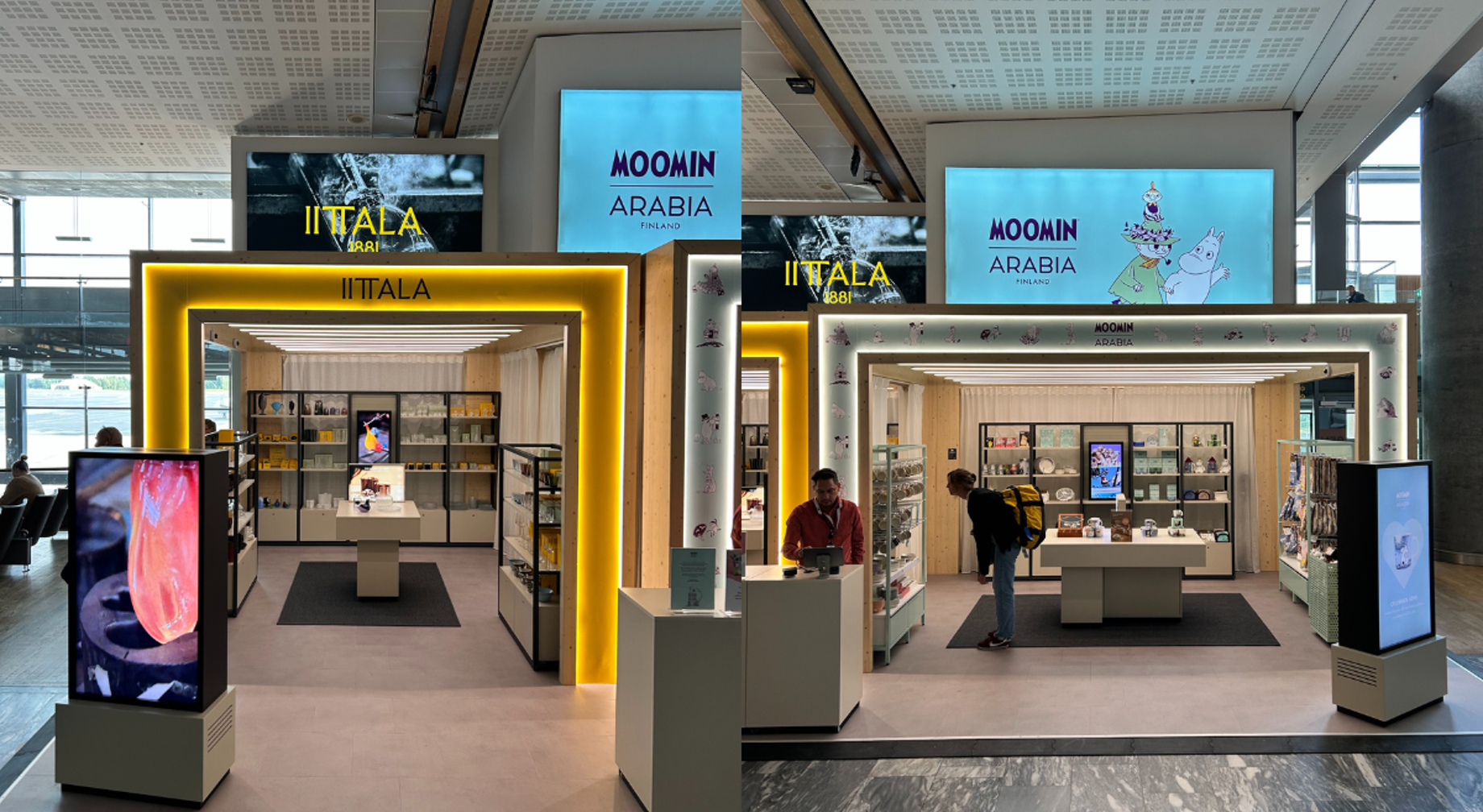 Eksempel bilde av pop-up med siloette form 