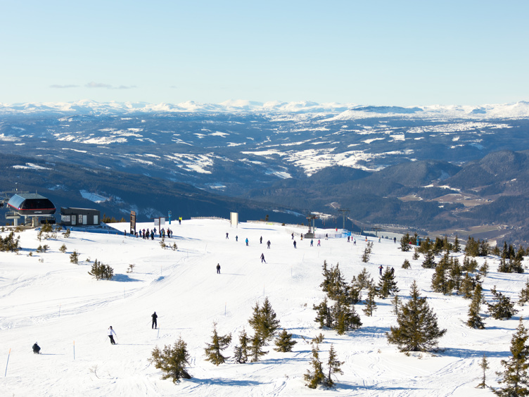 Alpinanlegg på Hafjell. Foto: Alpinco
