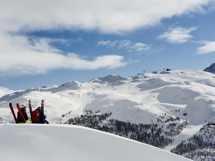 Alpinbakke på Hemsedal. Foto: Skistar Hemsedal og Kristoffer Andersson